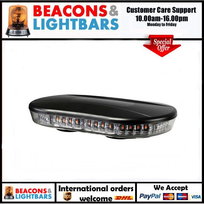 Ring Truckmaster RCV9823 1 bolt REG 65 LED Amber MiniBar PN: RCV9823